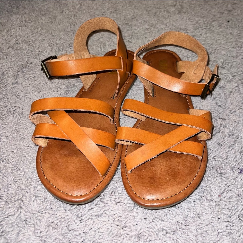 Brown sandals